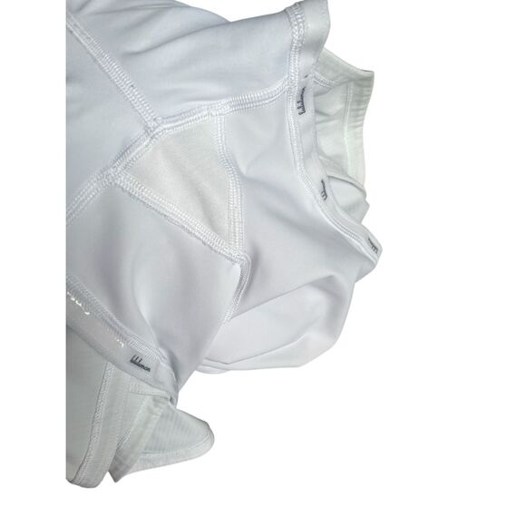 Lululemon Pace Rival Tall Tennis Skort White Size 10 Tall - Picture 4 of 16